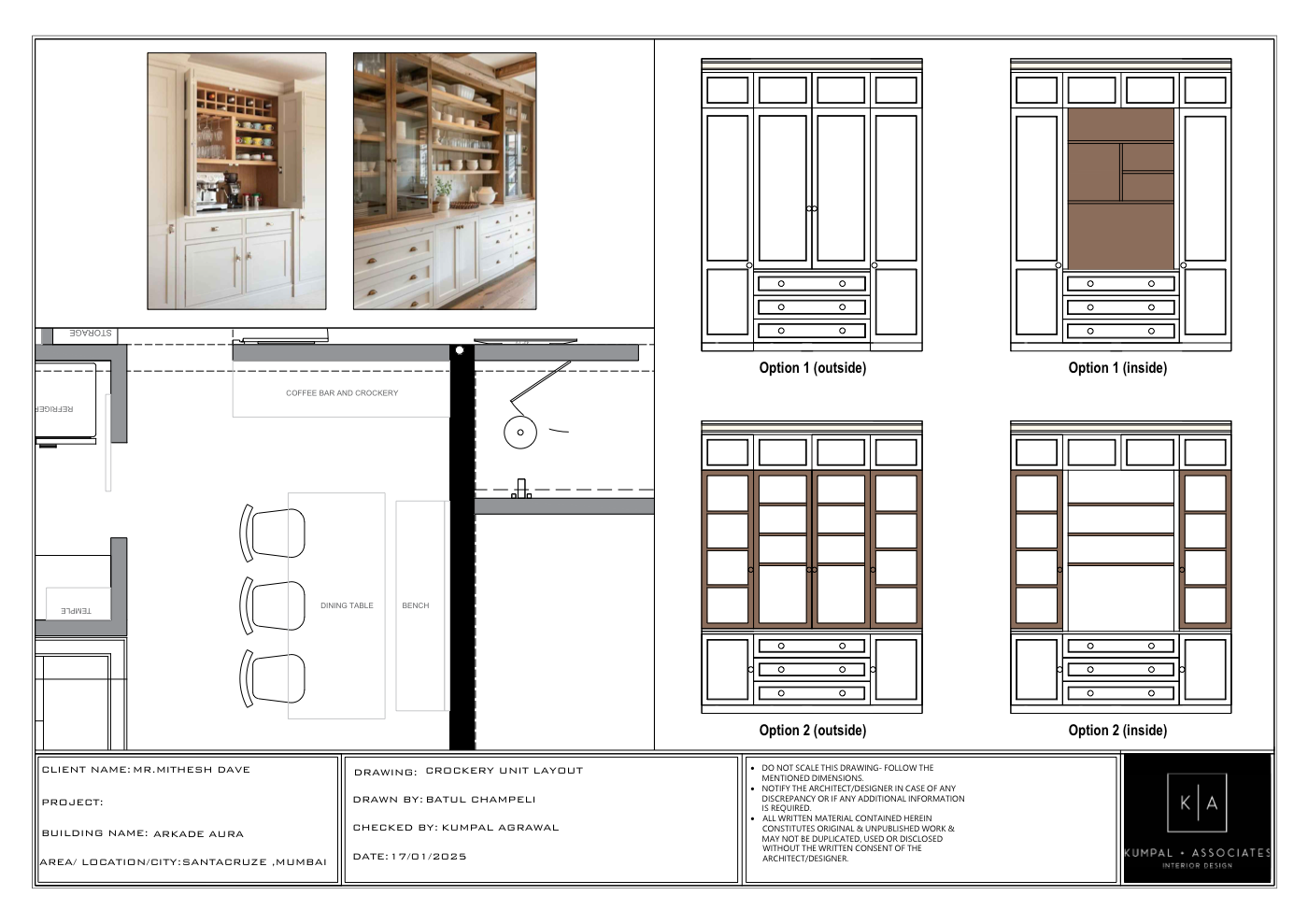 Crockery Unit