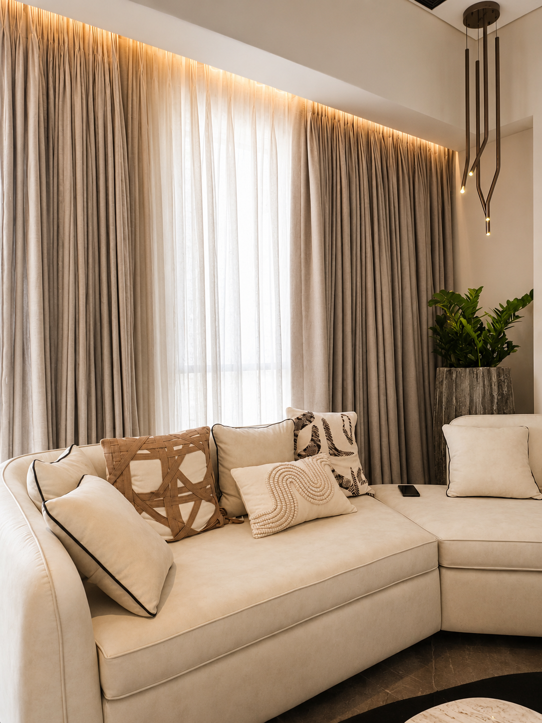 Cozy Modern Living Room