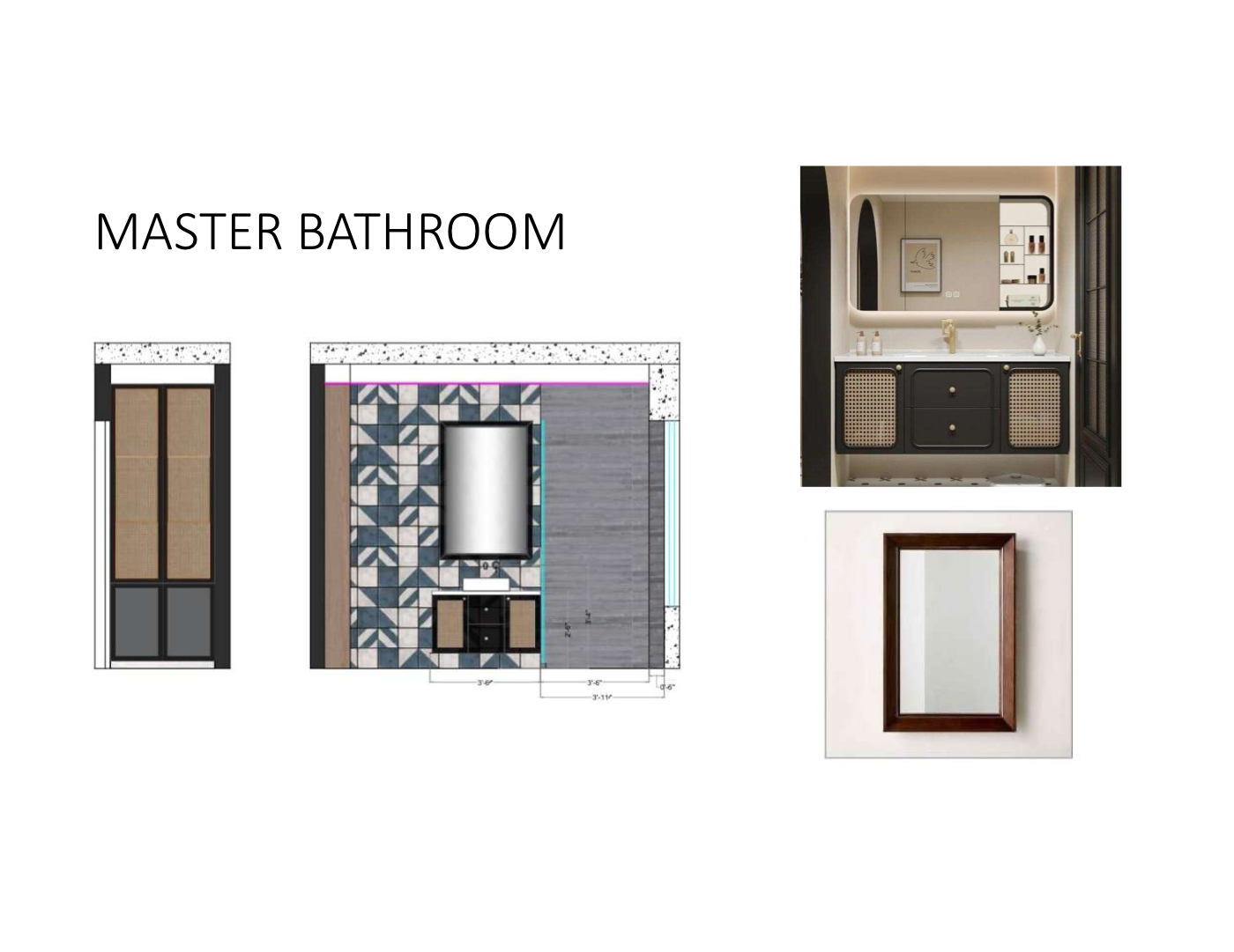 Bathroom Elevations — 3