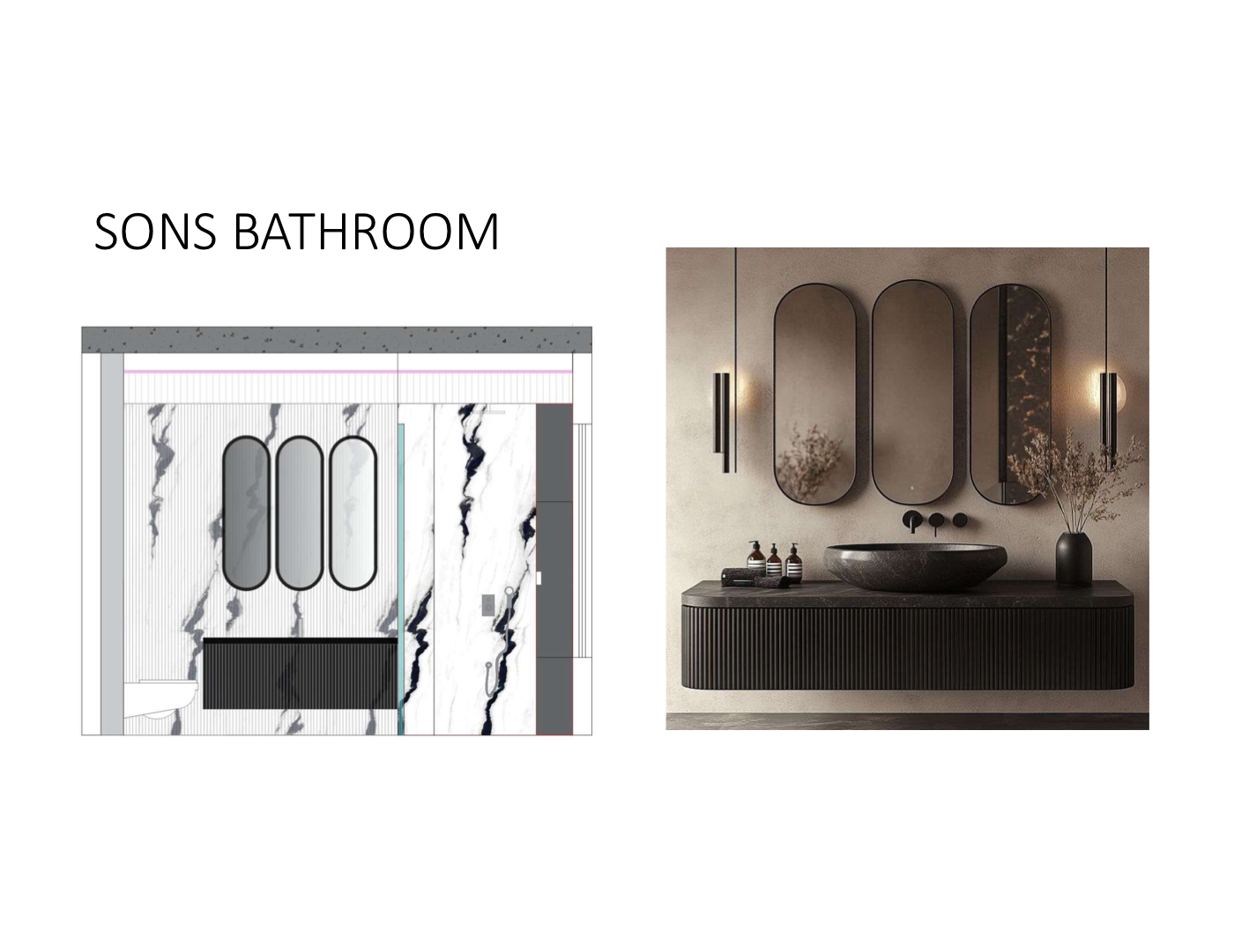 Bathroom Elevations — 4