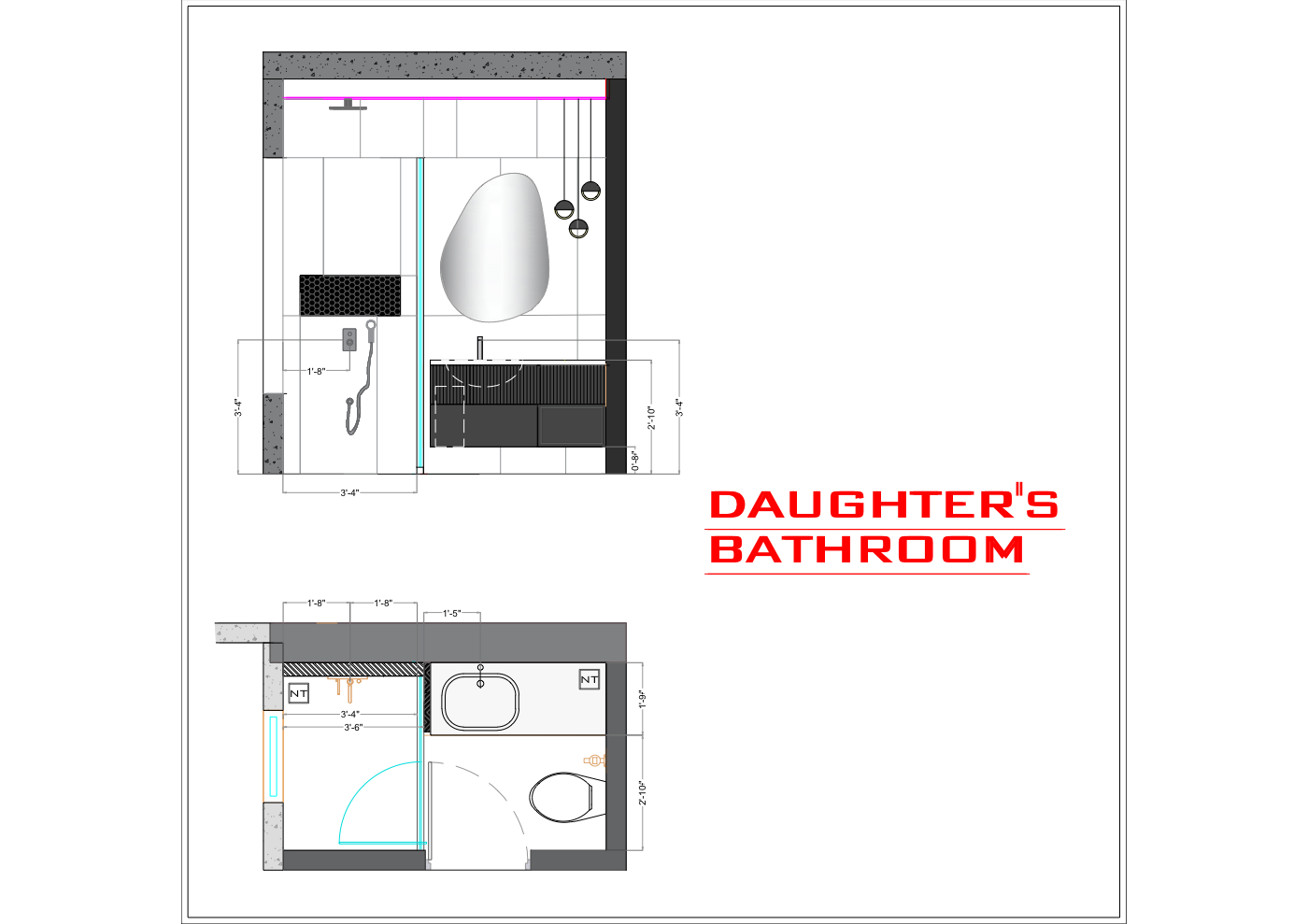 Daughter's Bathroom
