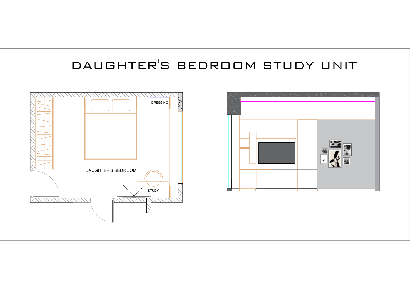 Daughter's Study Unit