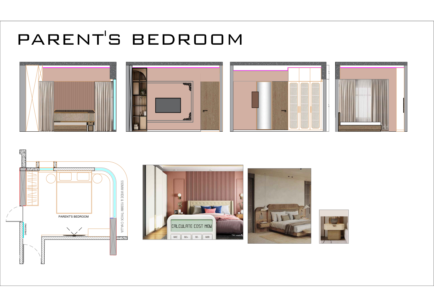 Parents' Bedroom Layout
