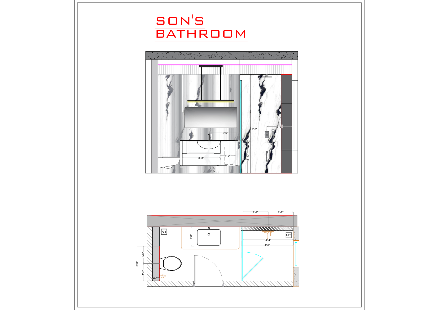 Son's Bathroom