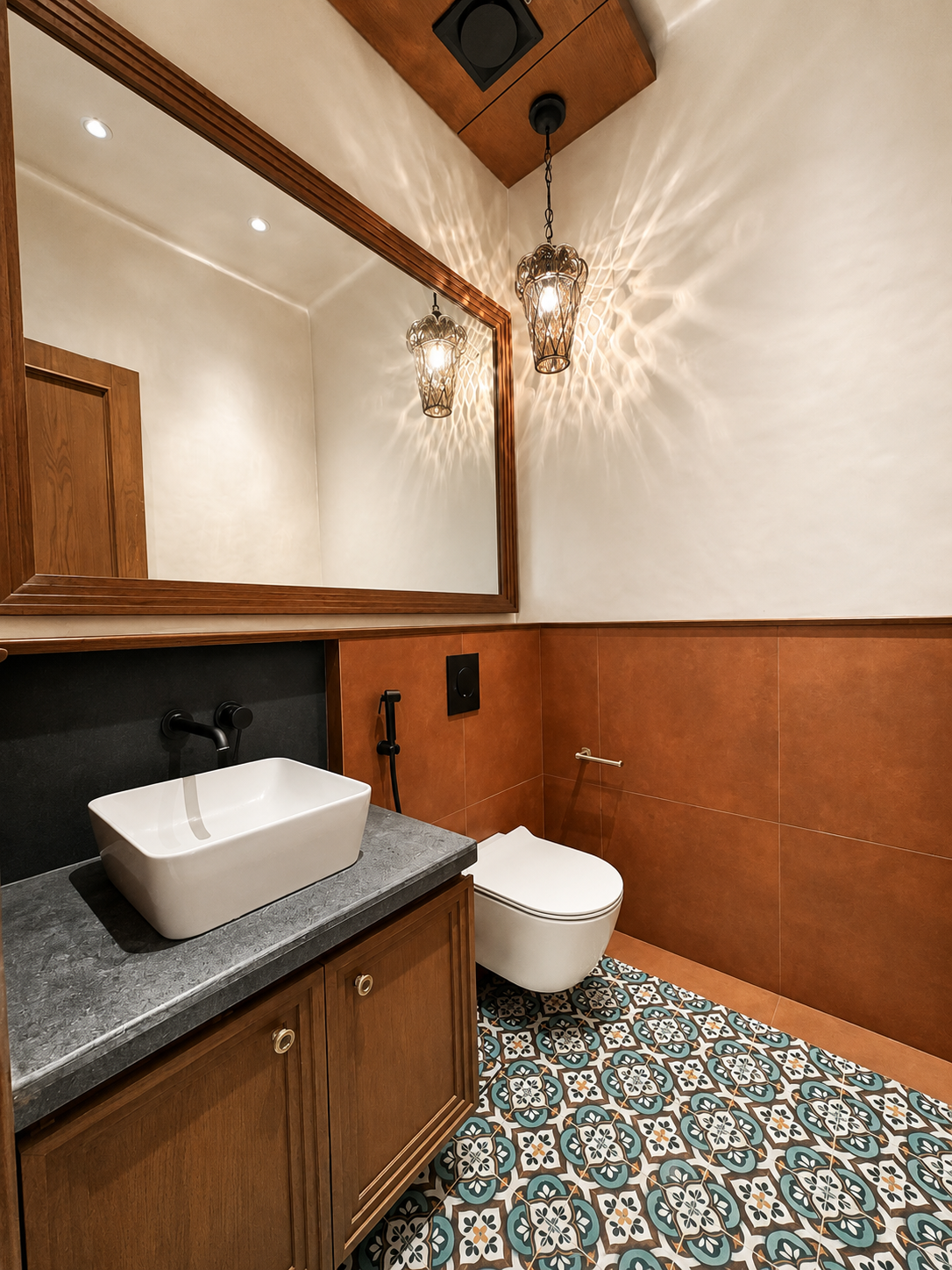 Elegant Modern Bathroom With