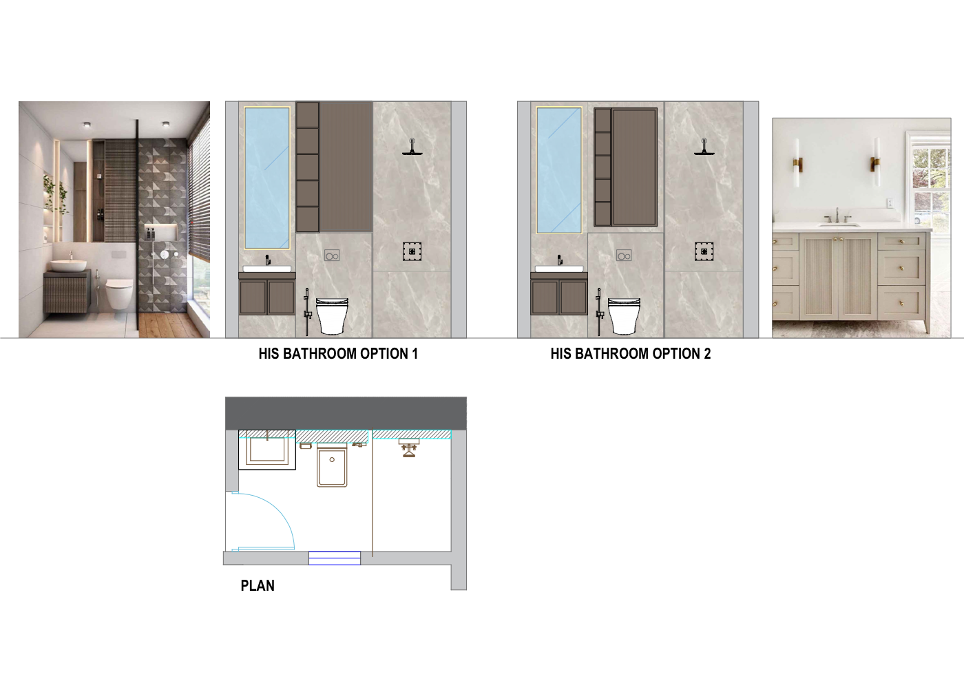 His Bathroom